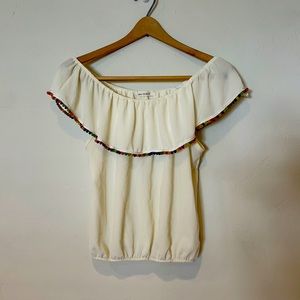 Off shoulder top